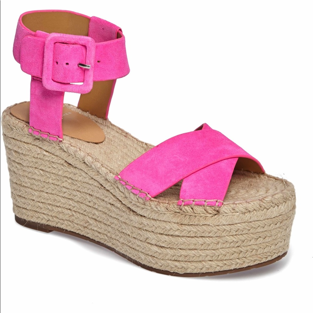 Marc Fisher Randall Espadrille Wedges Sandal